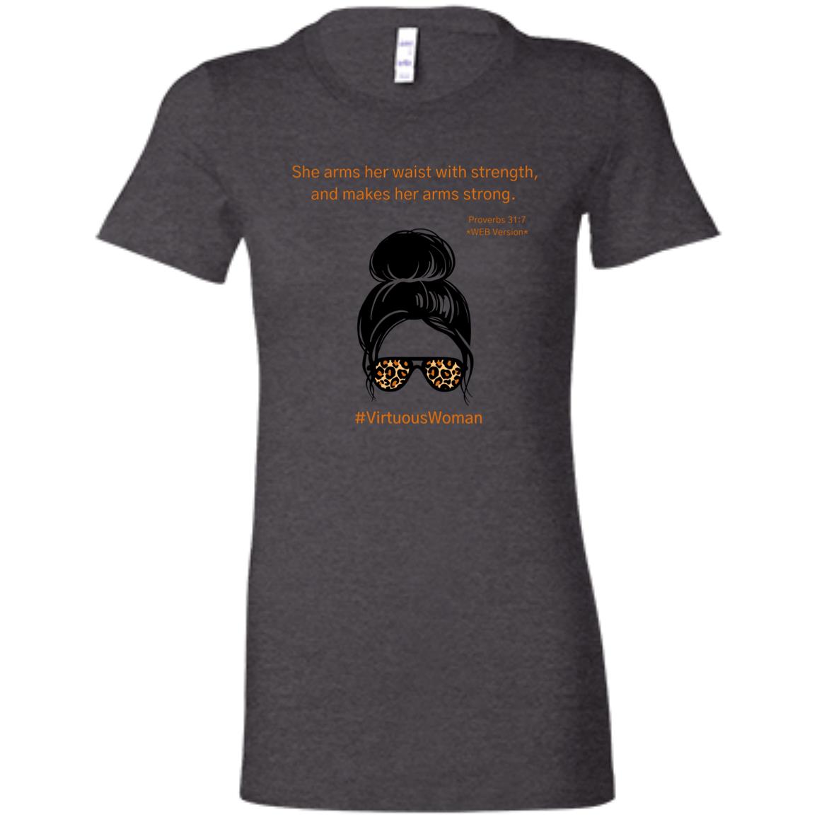 Virtuous Woman (Pr 31:7) T-Shirt - K.I. Collection