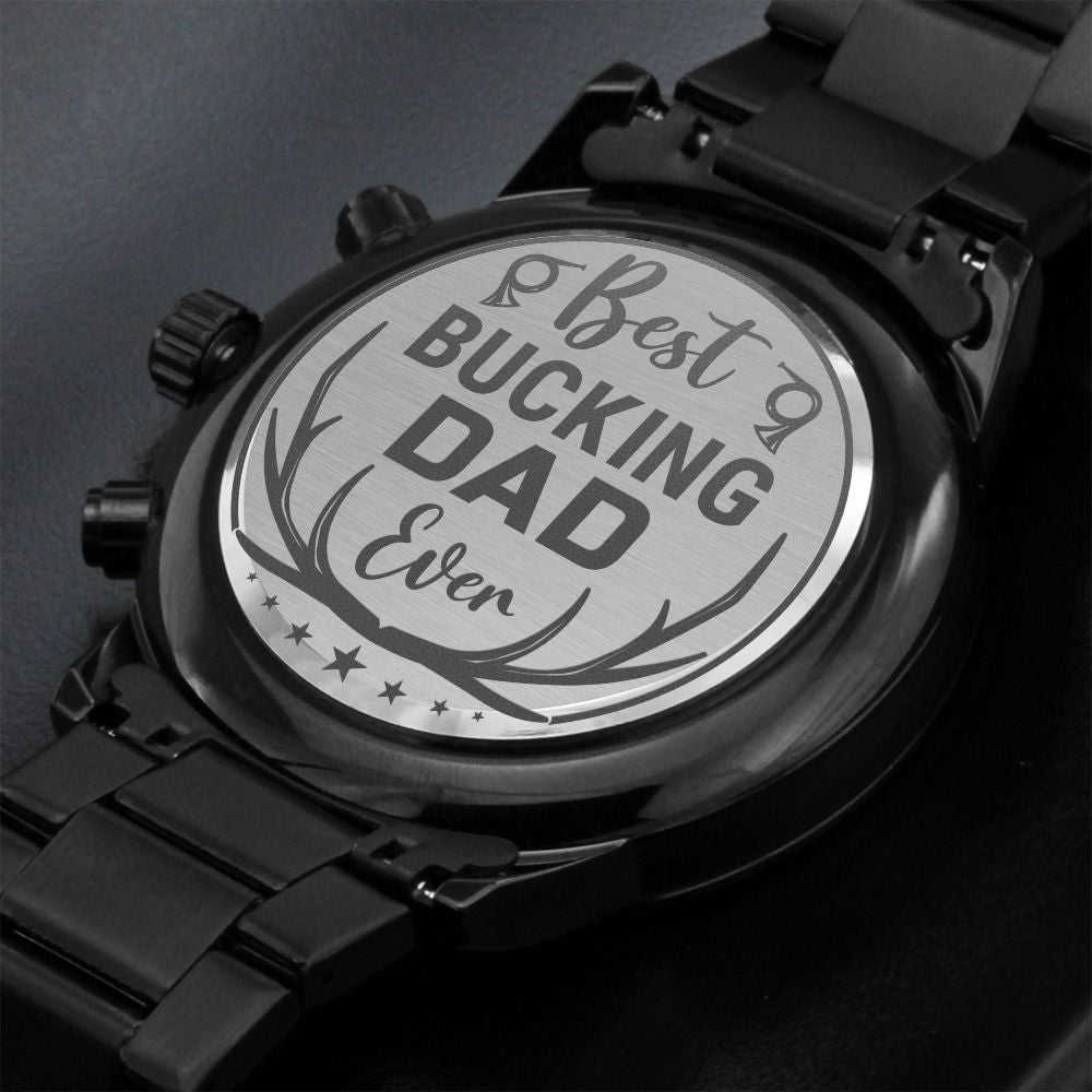 Black Chronograph Watch