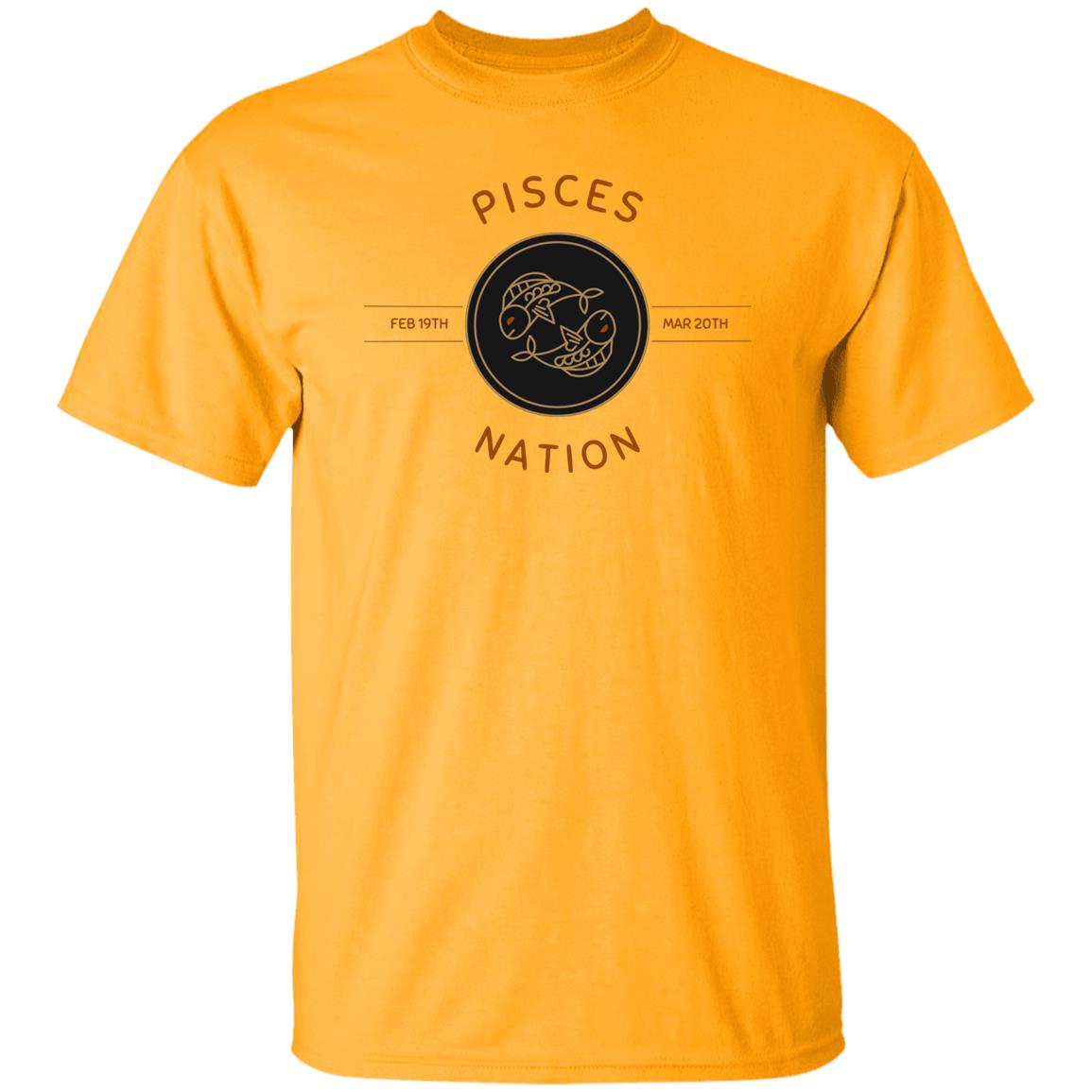 Unisex Short Sleeve T-Shirt / PISCES ZODIAC